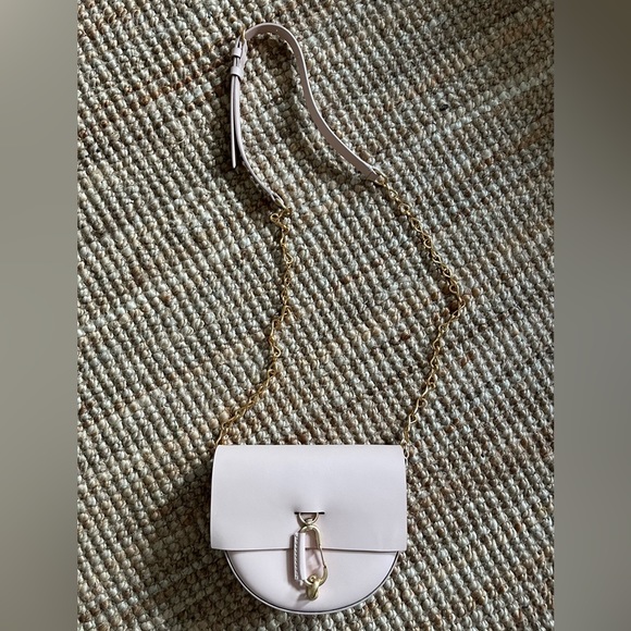 ZAC Zac Posen Belay Mini Leather Saddle Crossbody Bag - Picture 4 of 9